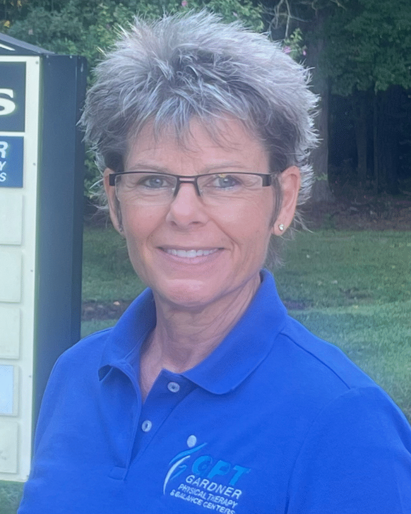 Krista Hughes, PT at Gardner Physical Therapy, experienced physical therapist specializing in musculoskeletal and balance rehab.